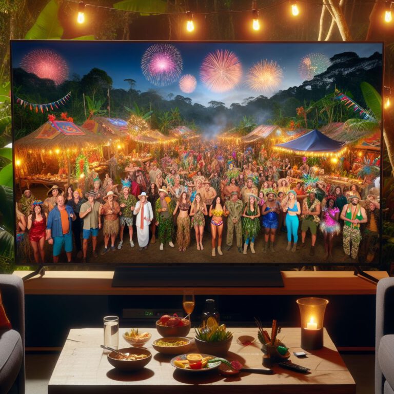 Ein Einblick in die TV-Kultur - Silvester im Dschungelcamp