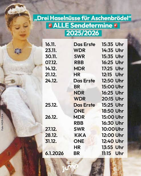 Aschenbrödel - Sendetermine